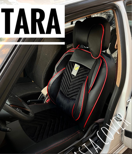 روکش صندلی وسط مخمل بغل چرم نیولاماری(پاییونی)دارای پدگردن وگودی کمرvipطبی خلبانی درجه۱کوالیتی ومتریال بالاوعالی مناسب تاراV1وV4پلاس تارا