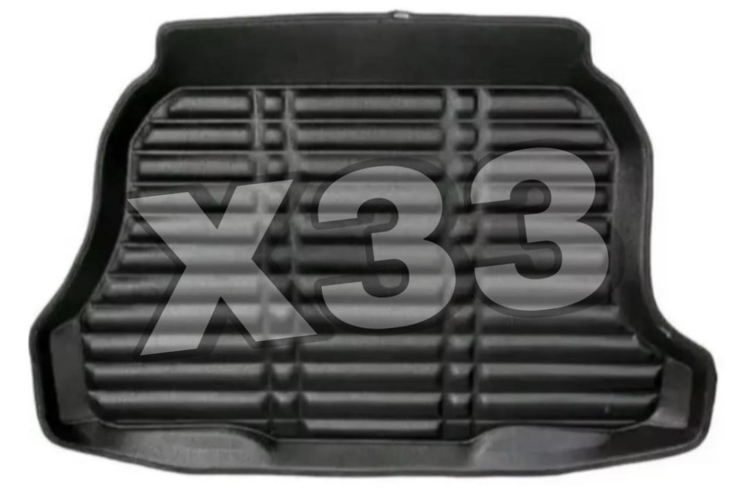 کفپوش صندوق عقب x33پنج بعدی چرمی نرم قابل انعطاف وشستشوکوالیتی بالاوعالی مناسب صندوقX33
