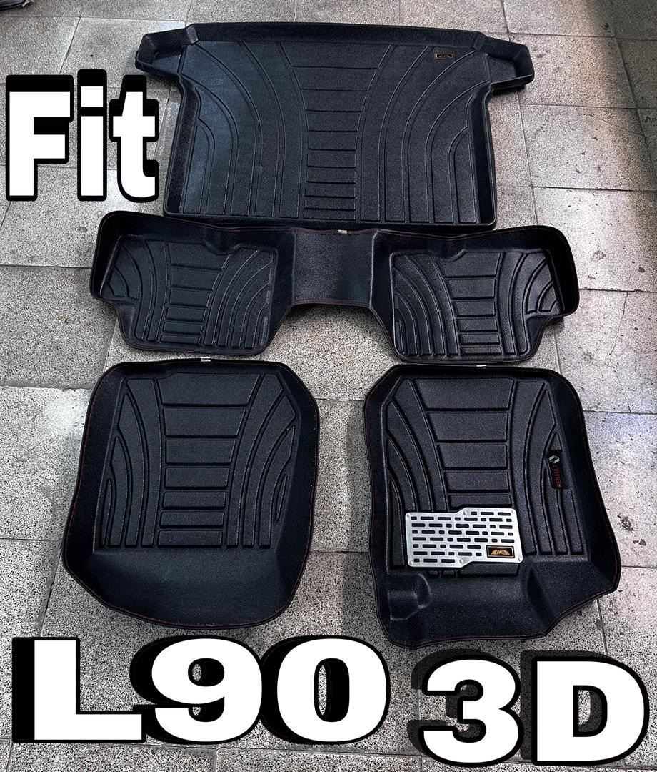 کفپوشL90 باصندوق 3Dپشت موکت اسکن دقیق فیت کوالیتی بالاوعالی مناسب ال۹۰  L90