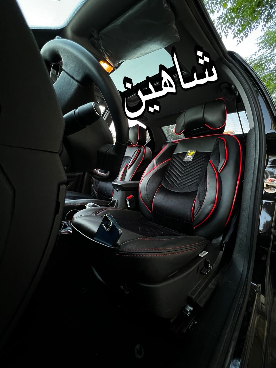 روکش صندلی شاهین مخمل چرم پدگودی کمرفول طبی vipخلبانی مدل نیولاماری کوالیتی بالاوعالی فیت ومناسب شاهین
